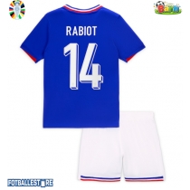 Frankrike Adrien Rabiot #14 Hjemmedraktsett Barn EM 2024 Kortermet (+ Korte bukser)